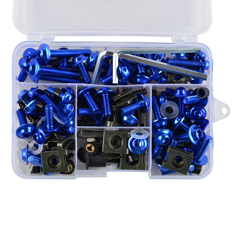 Motor Bike Bodywork Aluminum Screws Nut Mounting Bolt Kit For Honda CBR900RR CBR893RR CBR919RR 1992 93 94 95 96 1997 1998 1999 | Автомобили