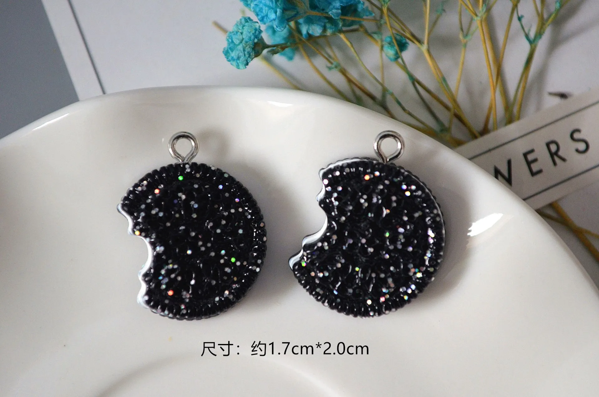 Подвеска в виде печенья 10 шт./упак. пищевая смола подвеска для изготовления