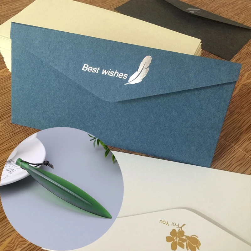 

2021 New Watercolor Paper Lancet Cutter Sharp Letter Opener Mail Envelope Utility Tools