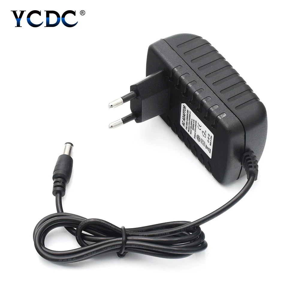 

12v 2A New AC 100V-240V Converter Adapter DC 12v 2A Power Supply US/EU/UK/AU Plug PWM Design Provide Stable Power