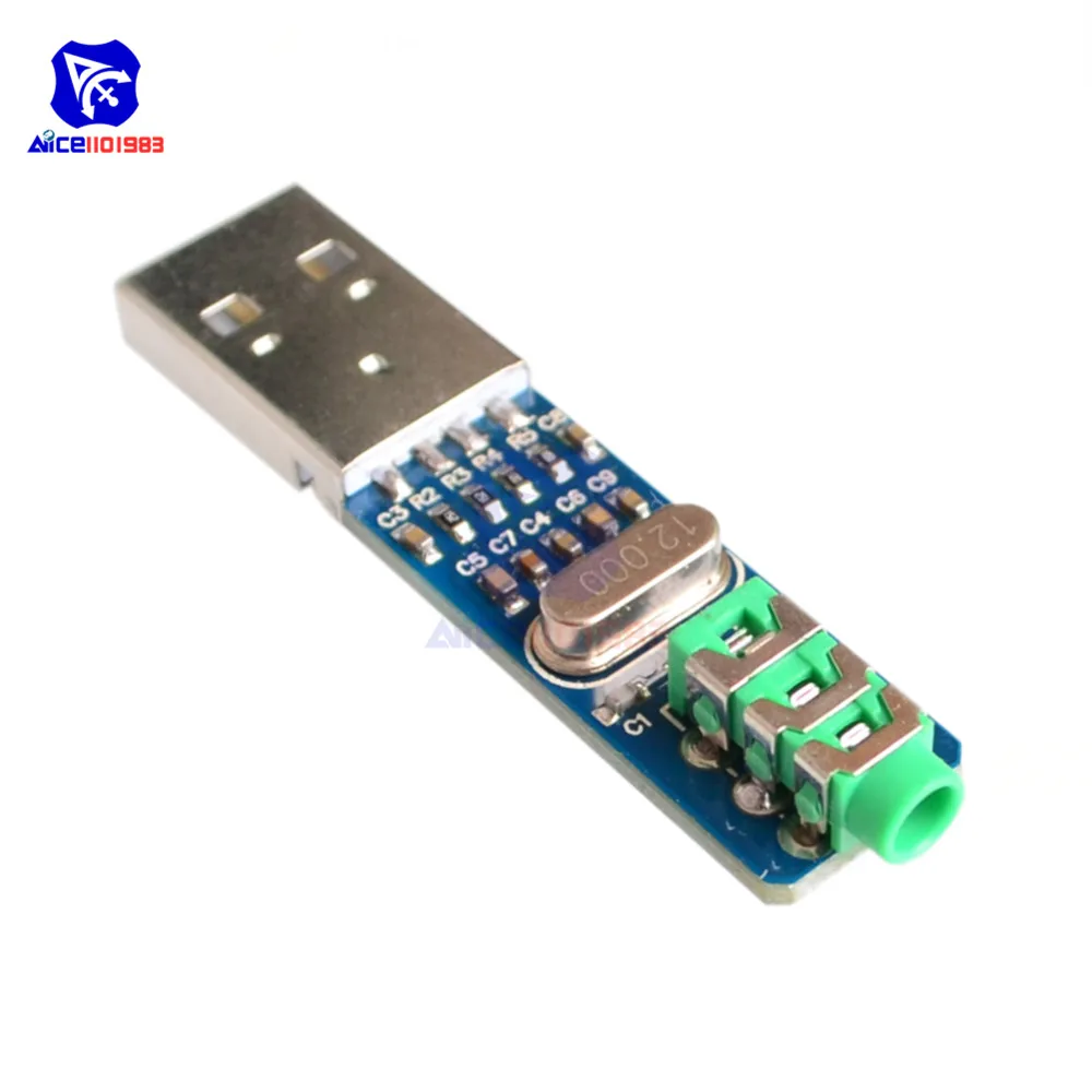Diymore 5 в USB Power PCM2704 звуковая карта DAC декодер плата для ПК компьютера | Электронные