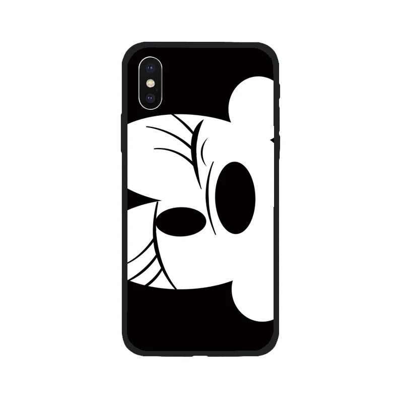 Чехол для телефона Apple iPhone 7Plus 7 8 8Plus X Xs Max XR 6 6s Plus 5 5S SE мультяшный Кот Силиконовый