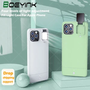 LED Phone Case For Apple iPhone 12 Pro Max Fill Light Selfie Beauty Ring Flash Stable Case For iPhone 11 Pro Max 11Pro 12Pro Max LED Phone Case For Apple iPhone 12 Pro Max Fill Light Selfie Beauty Ring Flash Stable Case For iPhone 11 Pro Max 11Pro 12Pro Max