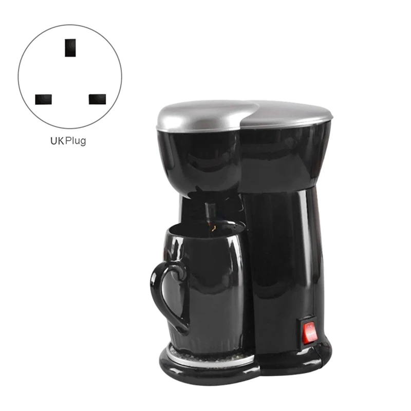 HOT!Electric Drip Coffee Maker Household Machine 6 Cup Tea Pot(UK Plug) | Бытовая техника