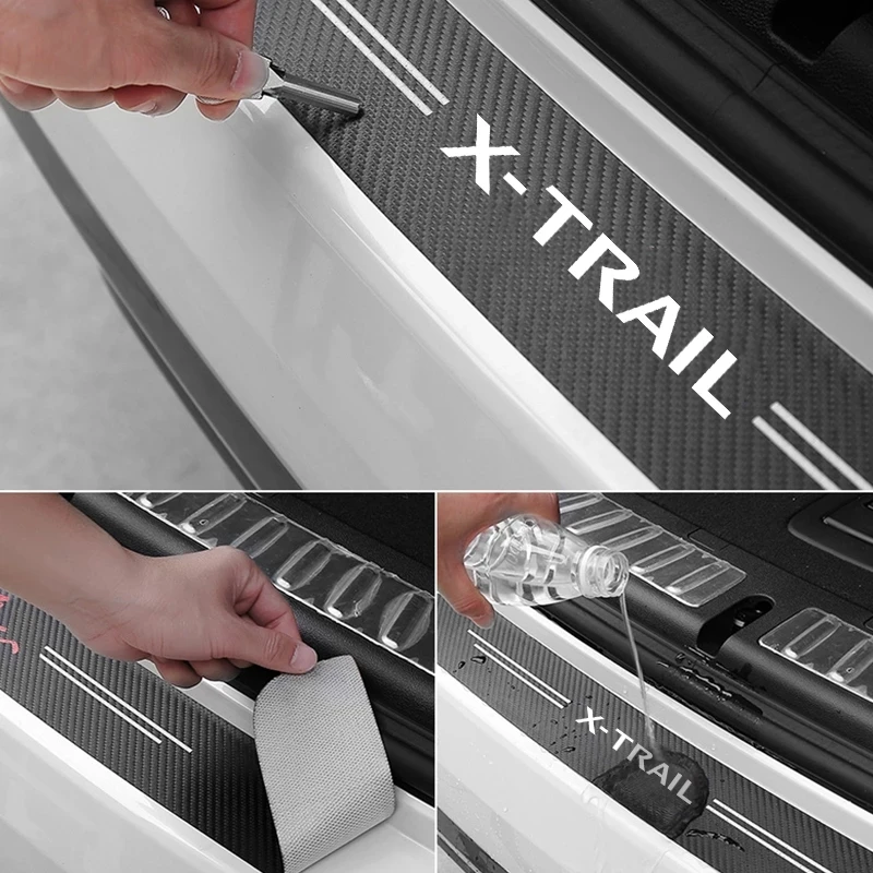 Наклейка на задний бампер для Nissan Xtrail X Trail T30 T31 T32 |