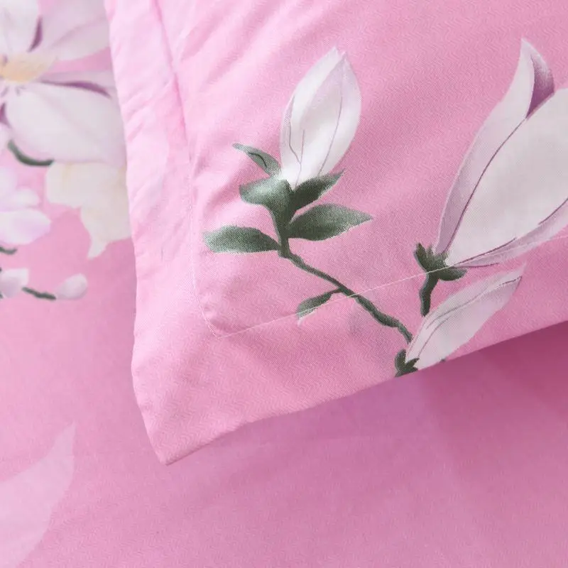 1 шт. постельное белье Двухслойное королевское чистый хлопок плоский лист цветок
