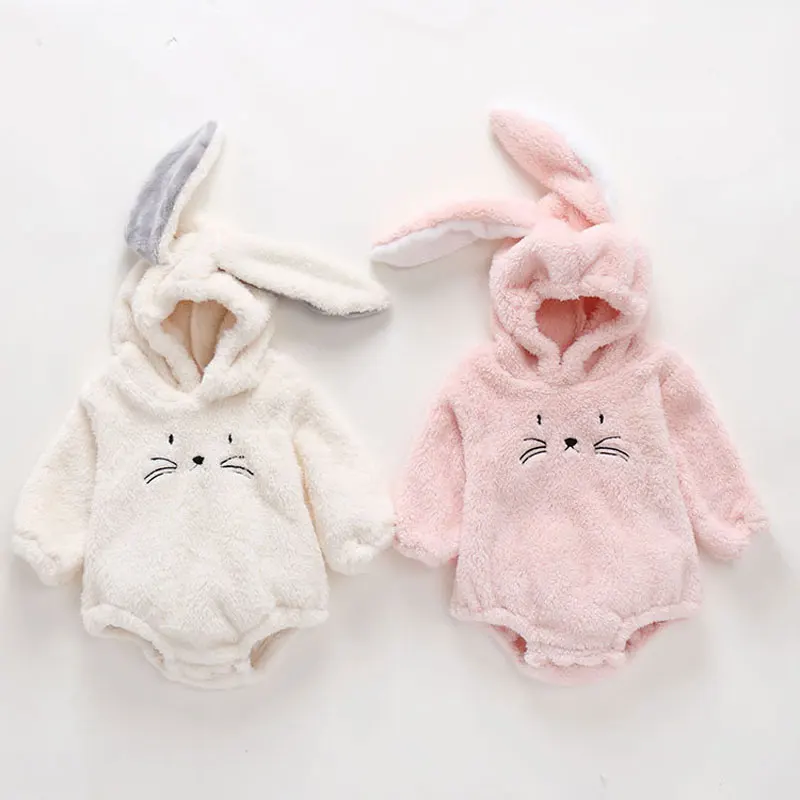  Зимняя одежда для маленьких девочек, утепленная одежда для новорожденных, боди для мальчиков, толстовка с длинным рукавом, детское бод…