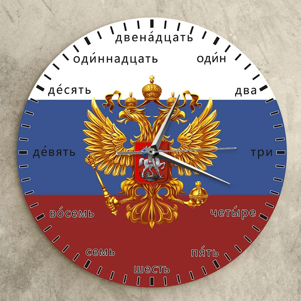 Герб России двуглавый орел патриотические современные настенные художественные