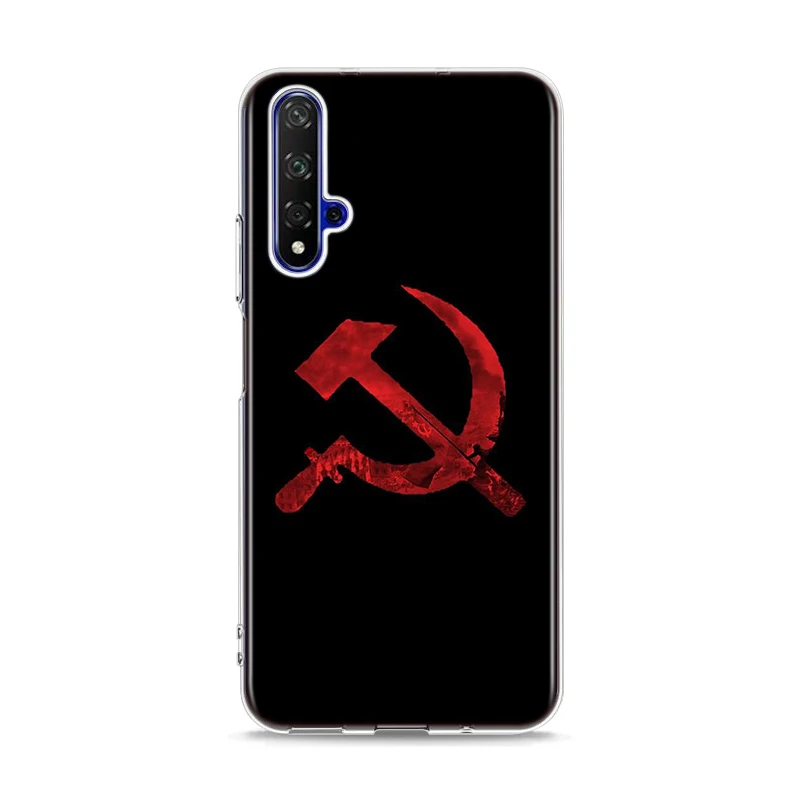 Style 01 Силиконовый чехол из ТПУ красного цвета с гранж для huawei Honor 10i 9X8X20 10 9 Lite 8 8A 7A 7C Pro Lite чехол для телефона - Цвет: Style 01