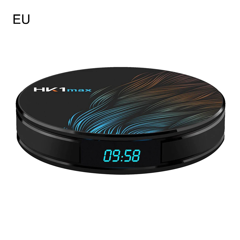 HK1 Max 4K HD двойной WiFi RK3328 4+ 64G тв приставка Смарт медиаплеер для Android 9,0 двухчастотный 5Gwifi плеер тв бокс