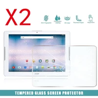 2pcs tablet tempered glass screen protector cover for acer iconia one 10 b3 a30 anti scratch tablet computer tempered film
