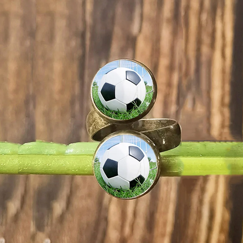 Кольцо на заказ с именем пары для мужчин и женщин кольца турецкой футбольной