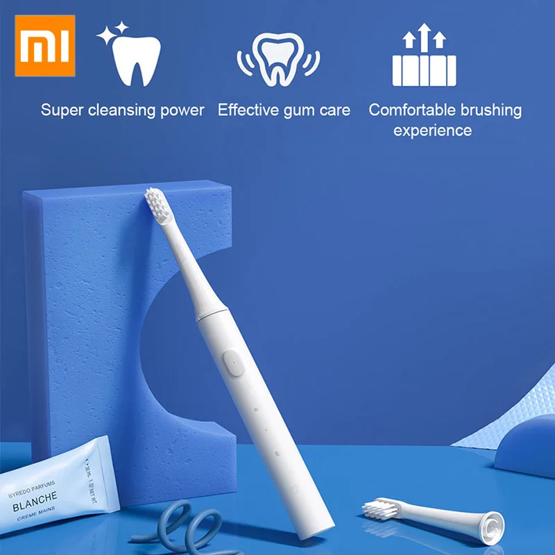 Оригинальная электрическая зубная щетка XIAOMI MIJIA Sonic T100 Беспроводная USB
