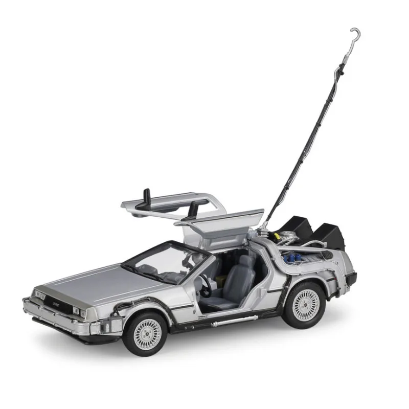Welly 1:24 Diecast DMC -12 delorean Back to The Future High Simulation Vehicle Alloy Metal Model Car | Игрушки и хобби
