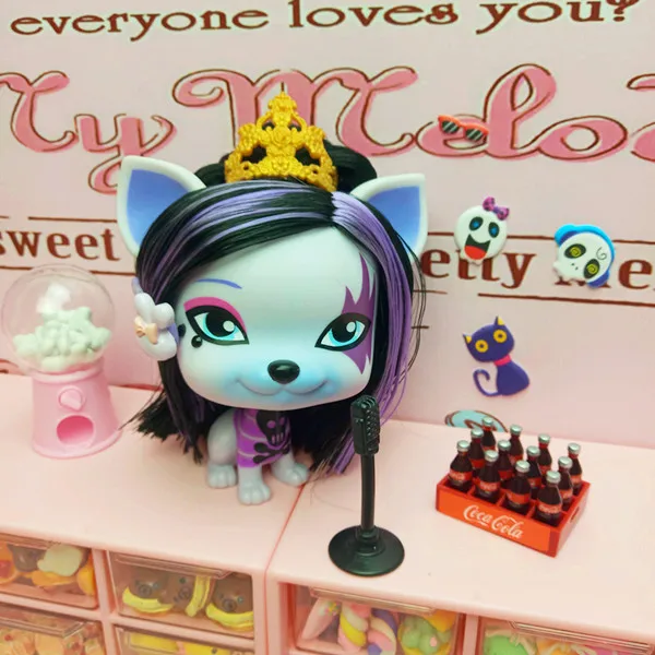 Lovely dolls pet Love VIP Dog with hair Figure Toys Puppy doll collection Kid's Gift | Игрушки и хобби