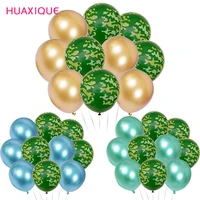 12 inch camouflage balloons outdoors themed tank military party decor latex balloons camouflage themed party supplies globo
