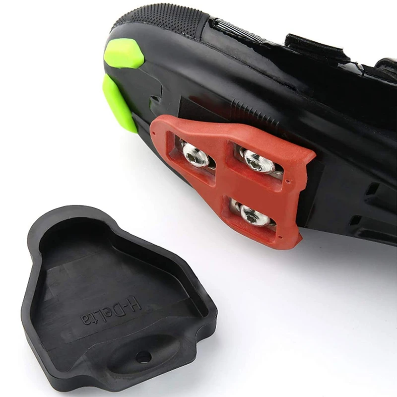 

Bike Cleats Set Road Bike Cleats Compatible with Look Delta (9 Degree Float) for Road/Spin Bike Replacement Cleats Indoor/Outdoo