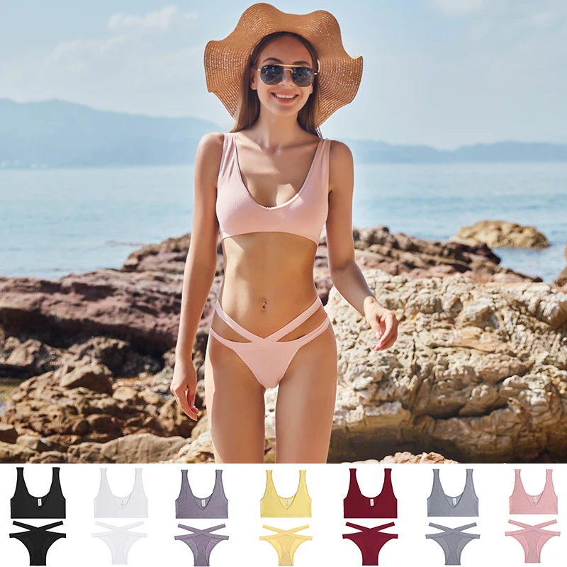 

Бюстгальтер женский бесшовный с V-образным вырезом и перекрестными ремнями