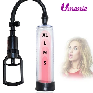 Насос для пениса для мужчин, вакуумный насос, удлинитель пениса, мужской Т-образный сосущий Мужской мастурбатор, секс-игрушки для взрослых, тренажер для пениса