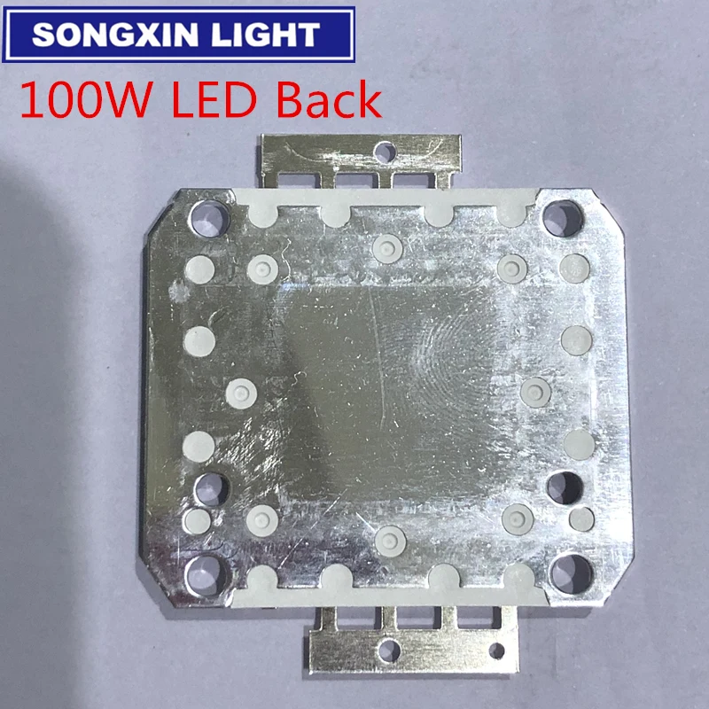 20 шт. 100 Вт светодиодный интегрированный чип высокой мощности лампы белый/теплый