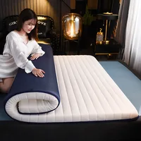 High Quality Latex Mattress Student Thicken Bed Protector Pad Soft Tatami Mats 6cm Comfortable soft sponge Mattress Topper