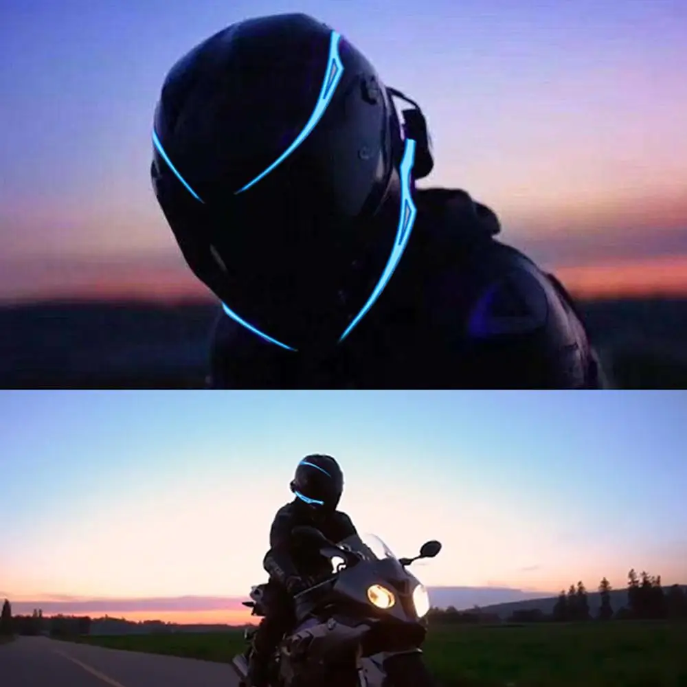 Лента светодиодная для мотоциклетного шлема 2 шт.|Шлемы| |