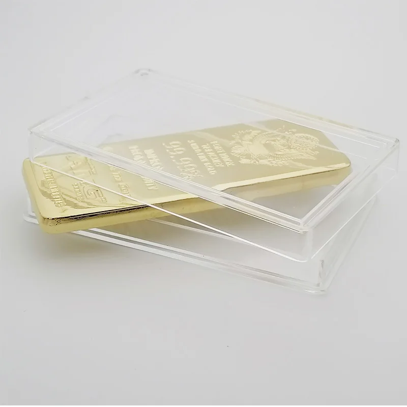 

1 piece of 5 OZ Ounce gold silver bullion box Direct Fit 96*40*7mm FORT KNOX tungsten bar case