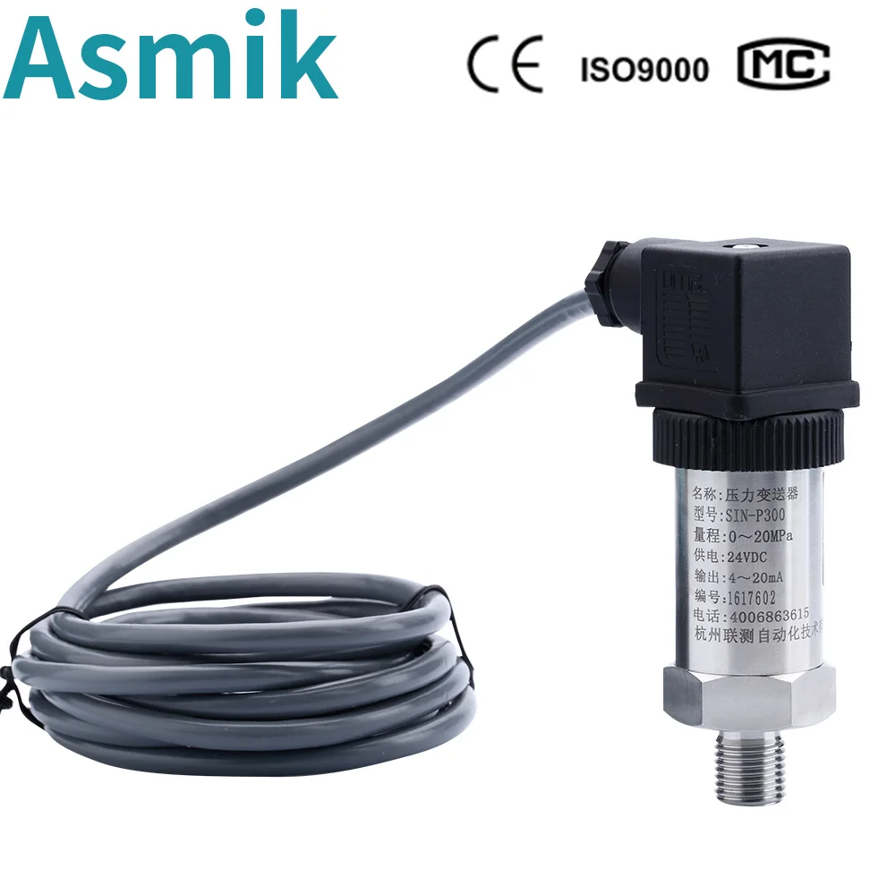 

Factory direct sale pressure sensor 0-5V oil engine generator 300 bar pressure sensor