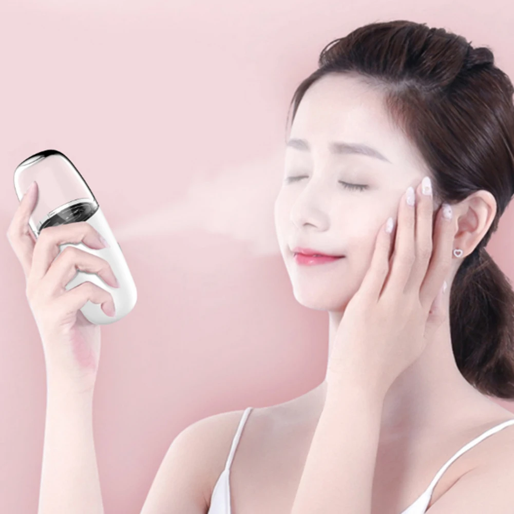 

Mini Nano Face Steamer USB Nebulizer Facial Sprayer Humidifier Hydrating Anti-Aging Wrinkle Women Beauty Skin Care Disinfect