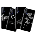 Забавные темно мемы пью! Силиконовый чехол для Honor 20 30 20S 20E 30i 30С отсчетом V20 V30 Lite Pro Plus 5G Прозрачный чехол для мобильного телефона чехол