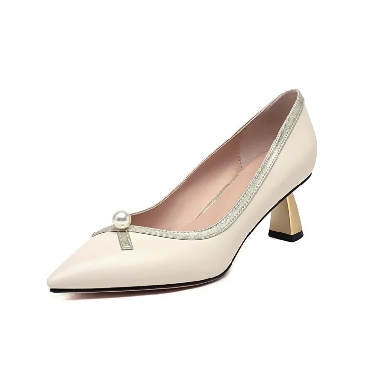 

Туфли-лодочки женские с острым носком, на высоком каблуке