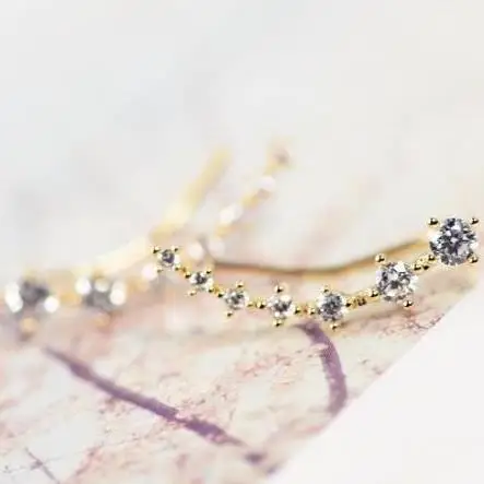 Модные и милые аксессуары серьги с большой медведицей женские свадебные со