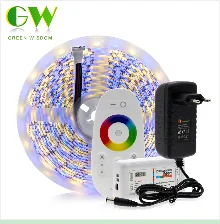 Светодиодная лента RGB, светильник 5050, 2835, 12 В постоянного тока, неоновая лента, водонепроницаемая, гибкая, светодиодный, Диодная лента, 60 светодиодный, s/m, 5 м, 12 В, Светодиодная лента для украшения дома