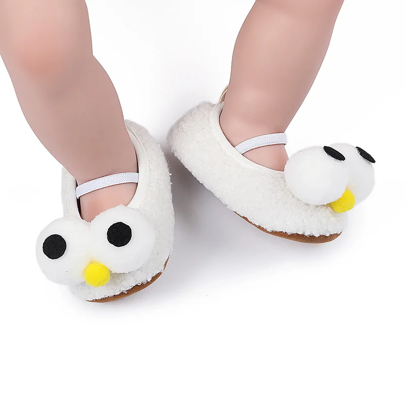 

Baby shoes Infant First Walker Toddler Baby Boy Girl Knit Crib Shoes Cute Cartoon Anti-slip Prewalker Baby Slippers