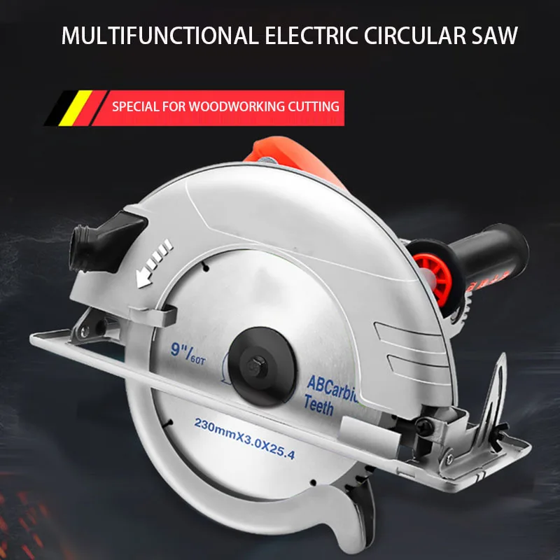 10 Inch Electric Circular Saw Portable High-power Inverted Dust-free Table Saw Multifunctional Decoration Cutting Machine