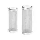 1 шт. Нержавеющаясталь фильтры креветки чистая Кофеварка приток Защитная куртка аквариум фильтр сетчатые наборы Аквариумы аксессуары