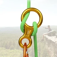 8 words climbing ring rope descender gear belay device downhill eight rings 35kn figure rock climbing descenders 14 67 5cm