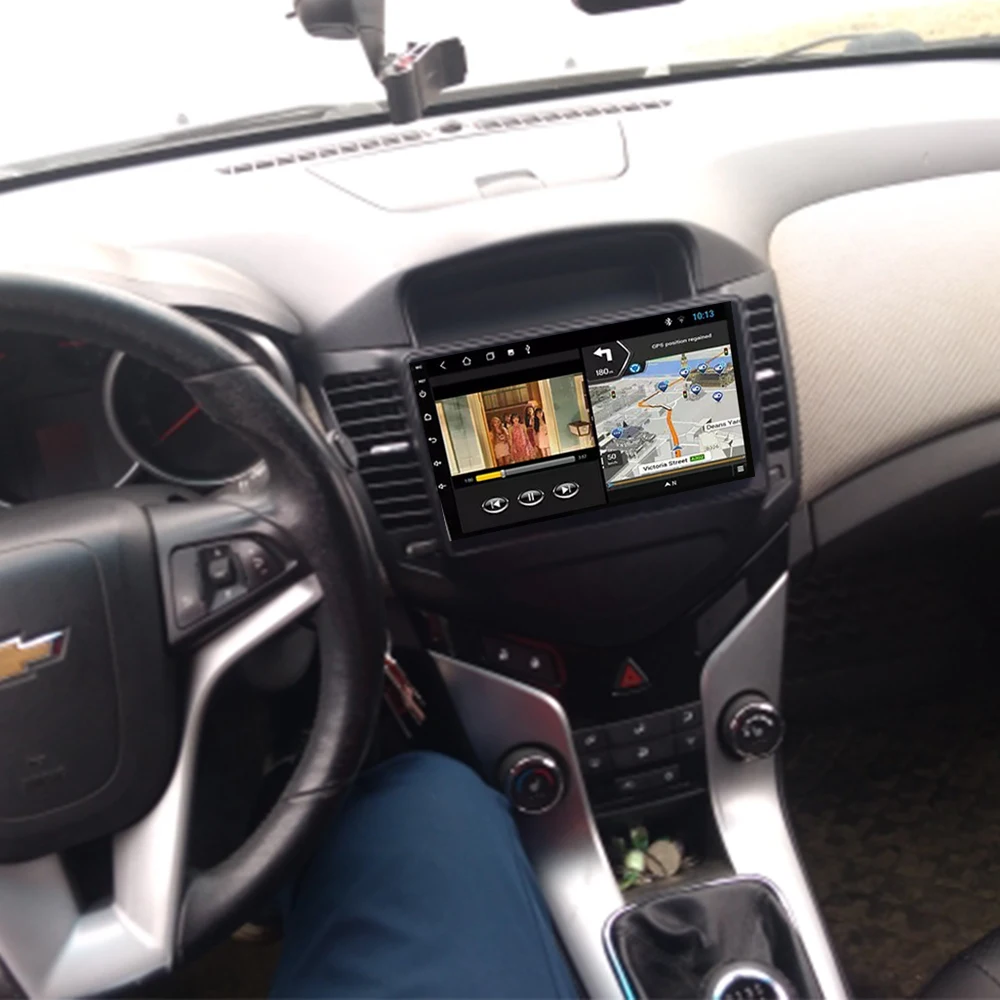 Автомобильный мультимедийный плеер стерео GPS DVD радио навигация Android экран для