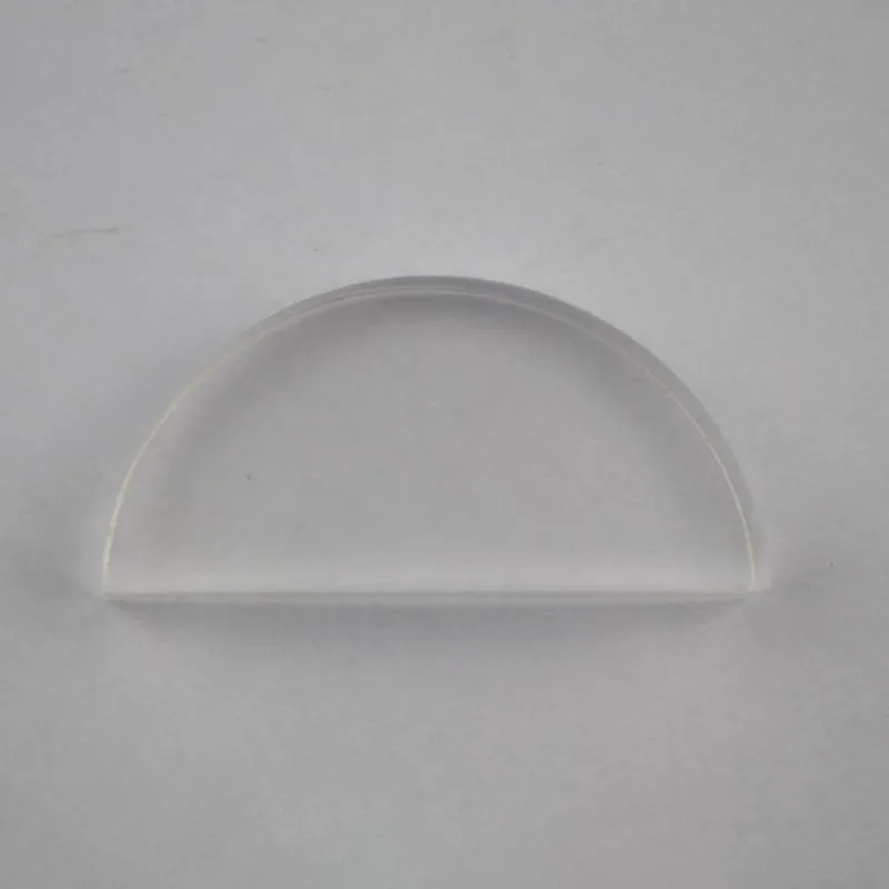 

Optical experiment equipment accessories, optical lens, semi-circular glass brick, student experiment