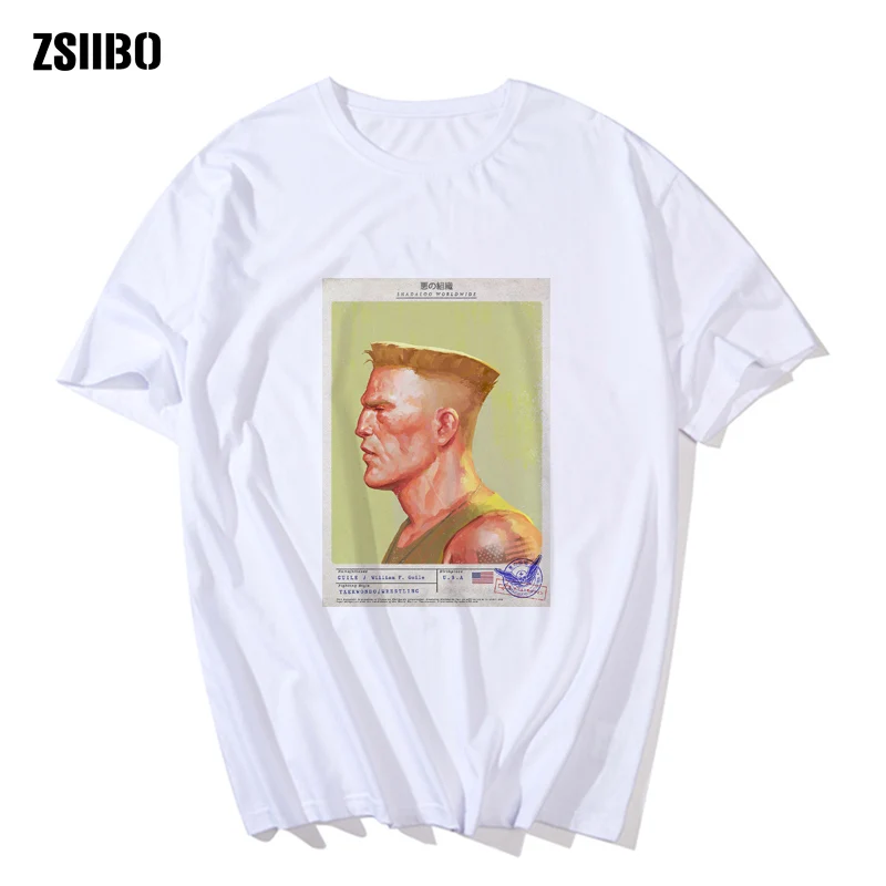 Крутая Мужская футболка с круглым вырезом Японская уличная аниме принт короткий