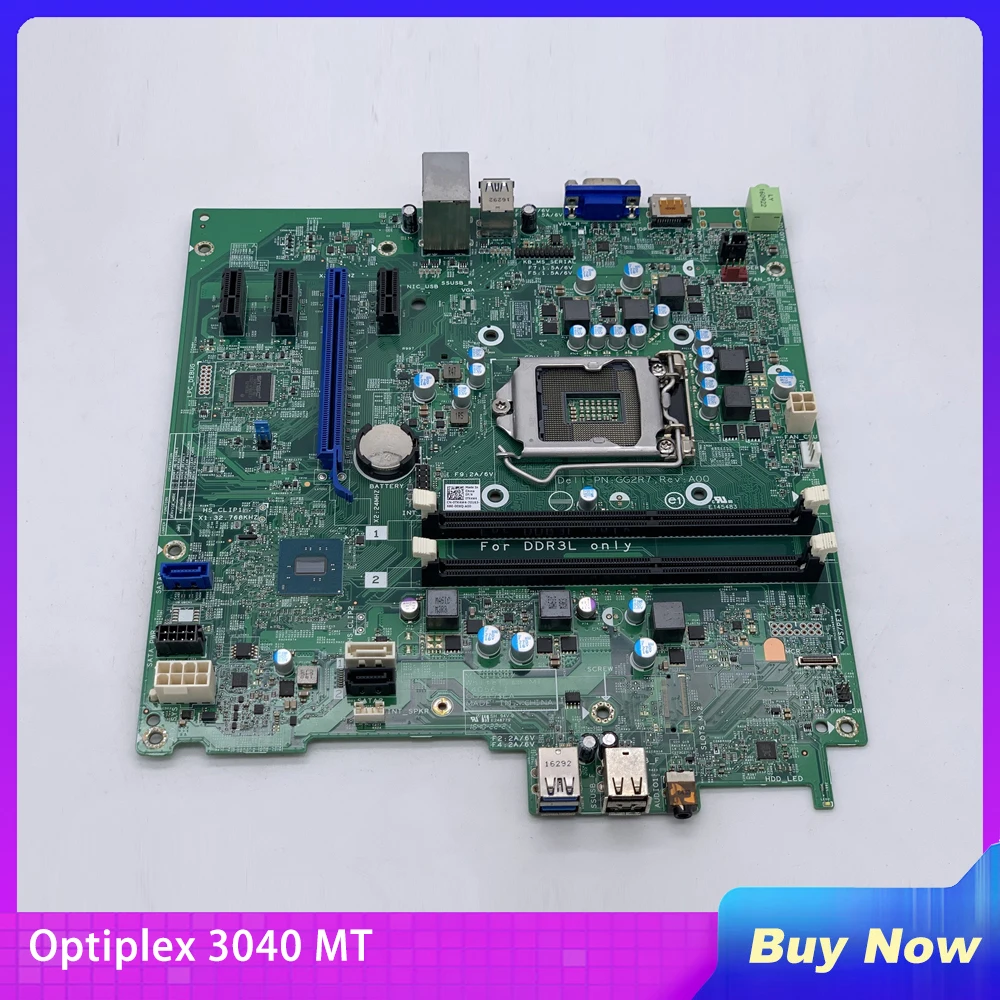 

Desktop Motherboard For DELL Optiplex 3040 MT TK4W4 TTDMJ 14056-1 MIH110R LGA 1151 Fully Tested