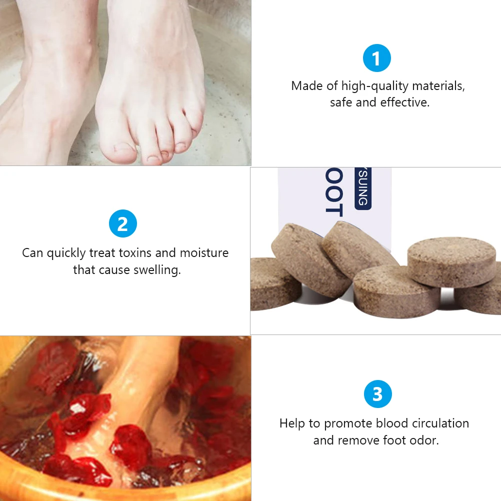 1 бутылка имбирь для ног замочить шипучие таблетки Педикюр Уход за ногами Treatmet