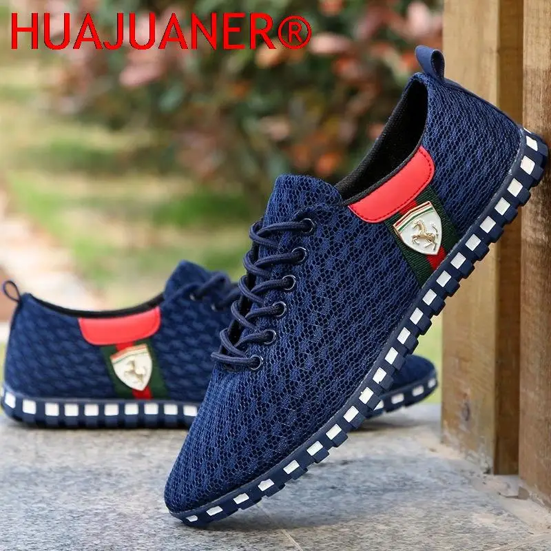 

Брендовые кроссовки, мужские кроссовки, новая модная мужская сетчатая повседневная обувь высокого качества