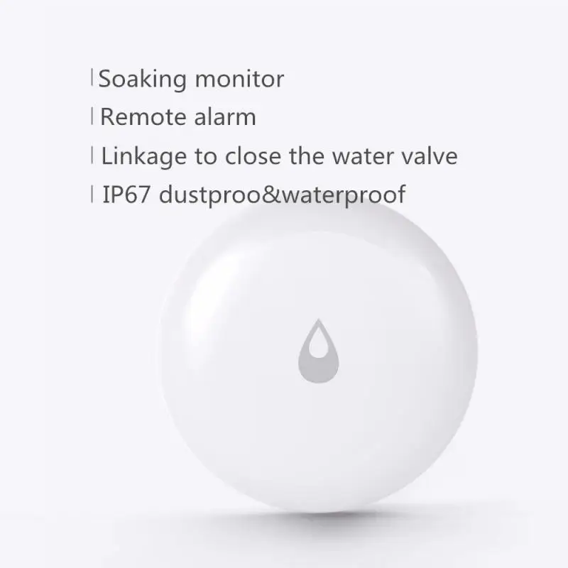 

Original Aqara Wireless Flood Water Immersing Sensor IP67 Waterproof App Remote Cantrol For Xiaomi Mijia Smart Home Security