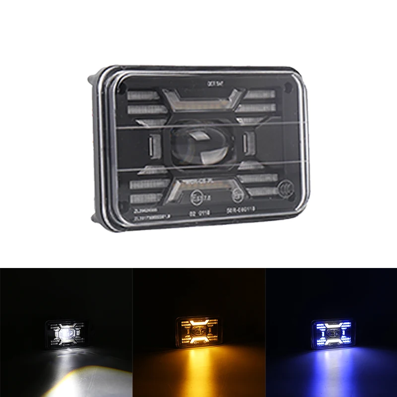 

4 шт., Автомобильные светодиодные фары, 6 светодиодов