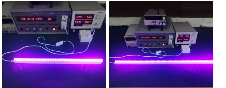 [Seven Neon] t8 120 см 96 светодиодов 20 Вт 395NM-400NM УФ-черный светильник ультрафиолетовых лучей стерилизатор клей светильник Subzero Led УФ-гель лампа для отверждения