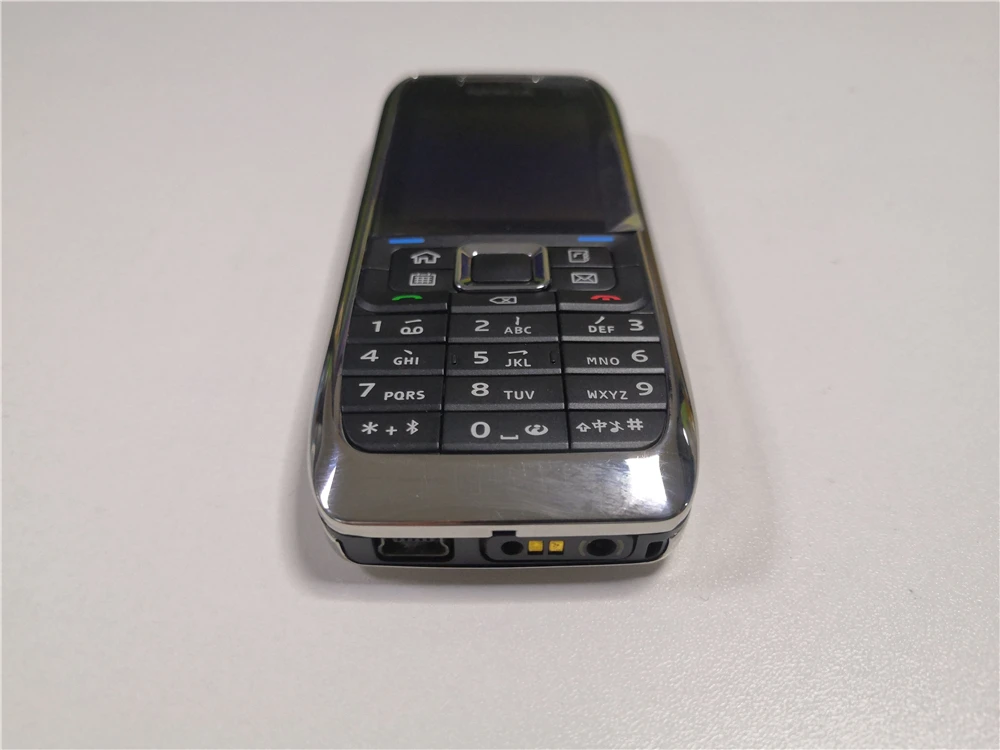 Разблокированный Nokia E51 Symbian OS 2,0 дюймов 2MP камера 3g 1050 мАч 240x320 Bluetooth Восстановленный мобильный телефон
