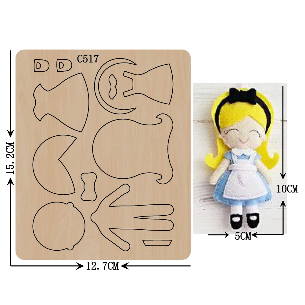 Новые деревянные штампы принцессы для скрапбукинга | Дом и сад