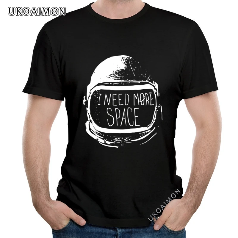 

Hot Sale I Need More Space Graphic Cotton T-Shirts O Neck Oversized T Shirt Anime Pattern Cool TShirts For Unisex