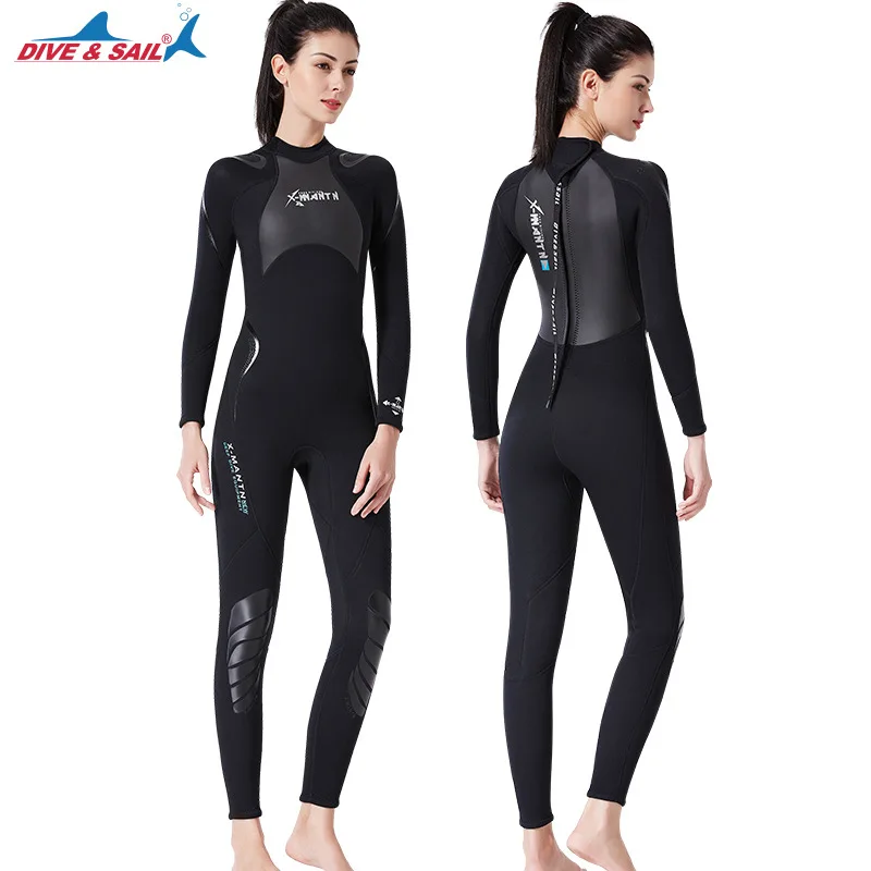 

Water Sports Men And Women Diving Suit 3mm Scuba Diving Suit Male Neoprene Underwater Hunting Surfing Front Zipper Harpoon Suit